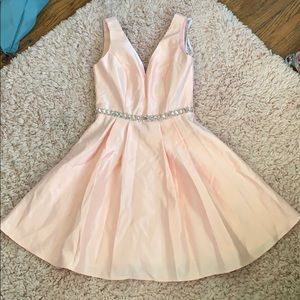 Eva blush pink dress